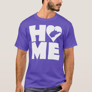 Camiseta West Virginia Home Heart State Tees