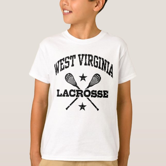 Camiseta West Virginia Lacrosse (Frente)