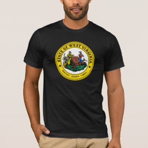 Camiseta West Virginia State Seal -