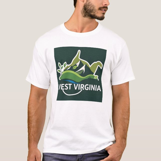Camiseta West Virginia Tshirt V02 (Frente)