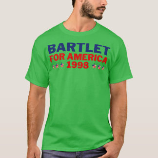 Camiseta West Wing Bartlet For America 1998 6
