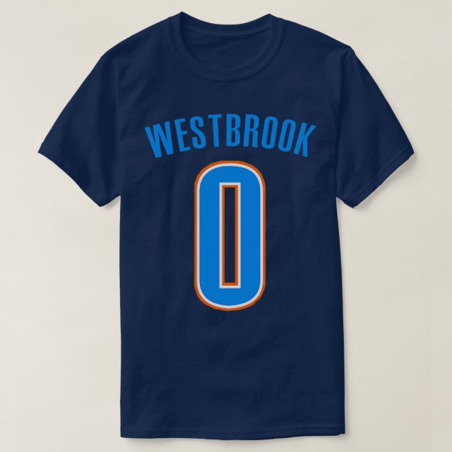 Camiseta Westbrook OKC 4 (Frente do Design)