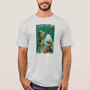 Camiseta Westercon 66 agentes secretos oficiais no t-shirt