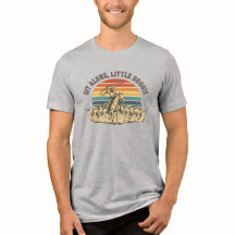 Camiseta Western Cowboy Cattle Round Up, Vintage