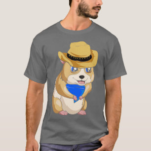 Camiseta Western Cowboy Hat Country Pet Animal Hamster