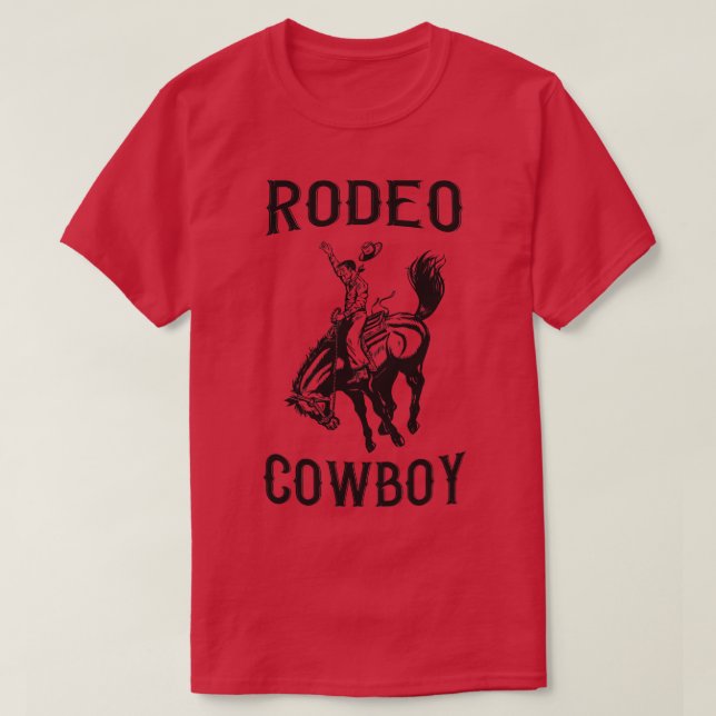 Camiseta Western Cowboy Rodeo (Frente do Design)