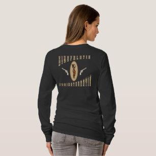 Camiseta western de falar direto e presunçoso