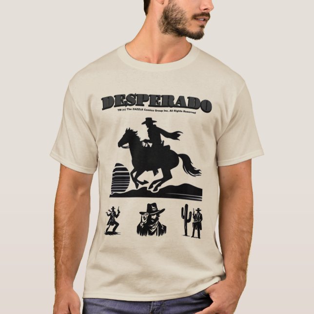 Camiseta Western DESPERADO (Frente)