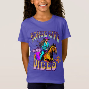 Camiseta Western Horse Girl Vibes and Horse