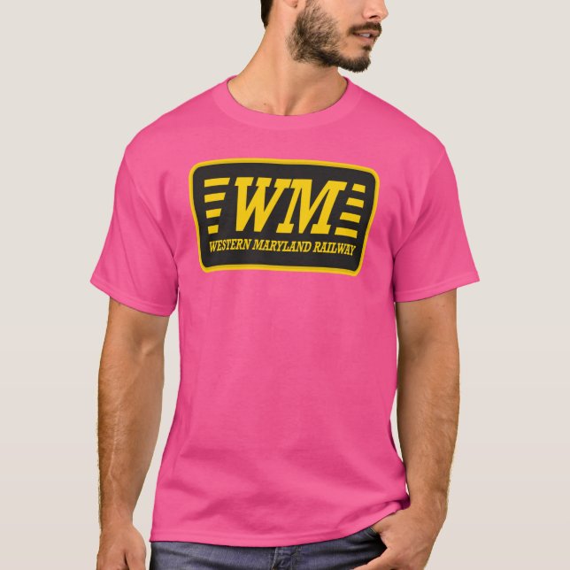 Camiseta Western Maryland Railway (Frente)