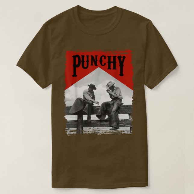 Camiseta Western Teas Cowgirl Horse Girl Rodeo Punchy Cowbo (Frente do Design)