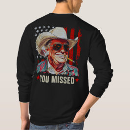 Camiseta Western Trump Cowboy Que Perdeste Trump 2024