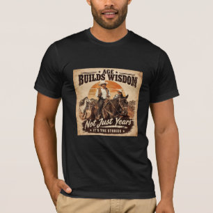 Camiseta Western Vintage de Cowboy