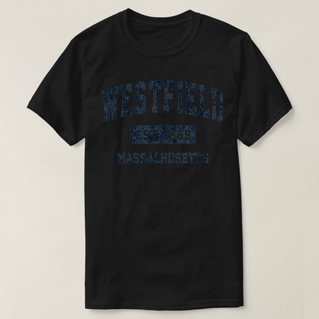 Camiseta Westfield Massachusetts MÃE Vintage Sports Design  (Frente do Design)