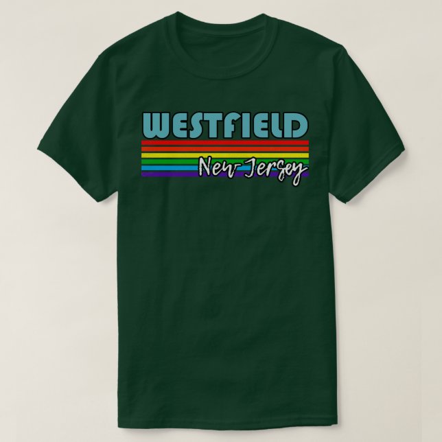 Camiseta Westfield New Jersey Pride Westfield LGBT Gift LGB (Frente do Design)