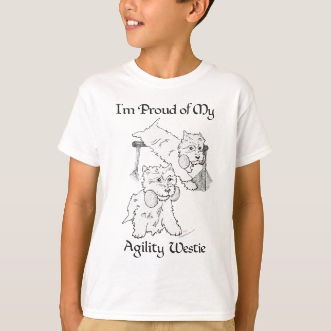 Camiseta Westie Ágil (Frente)