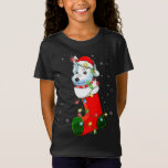 Camiseta Westie Christmas Tree Westie Santa Hat Lights Xmas<br><div class="desc">Westie Christmas Tree Westie Santa Hat Lights Xmas Gift</div>