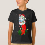 Camiseta Westie Christmas Tree Westie Santa Hat Lights Xmas<br><div class="desc">Westie Christmas Tree Westie Santa Hat Lights Xmas Gift</div>