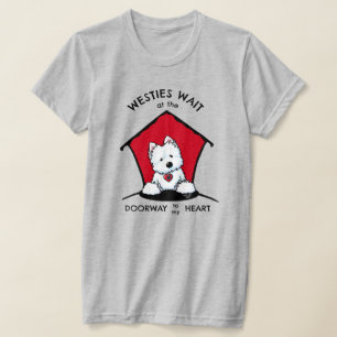 Camiseta Westie Doorway To My Heart