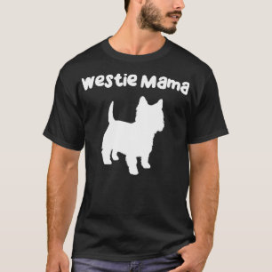 Camiseta Westie Gifts Men Mulheres no Oeste do Terrier