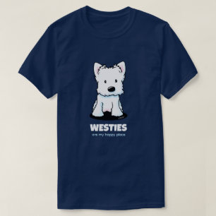 Camiseta Westie KiniArt T-Shirt