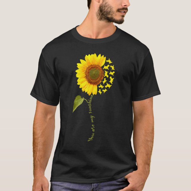 Camiseta Westie Sunflower (Frente)