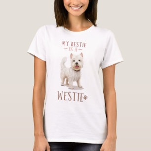 Camiseta Westien West Highland Terrier Funny Citação Pet Do