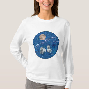 Camiseta Westies Desejando na Lua