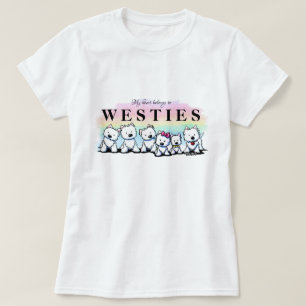 Camiseta Westies KiniArt