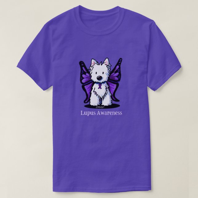 Camiseta Westith da Consciência Lupus (Frente do Design)