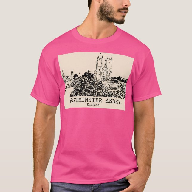Camiseta Westminster Abbey - Inglaterra (Frente)