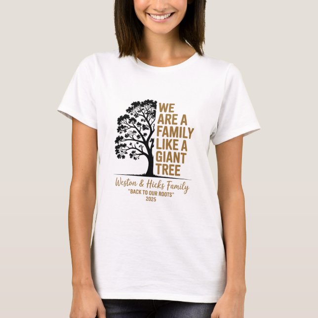 Camiseta Weston & Hicks Family T-Shirt (Frente)