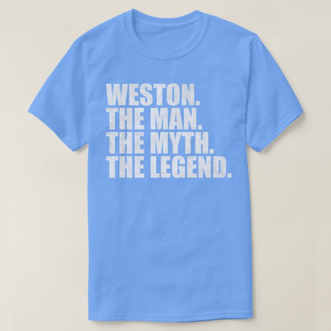 Camiseta Weston Name Weston (Frente do Design)