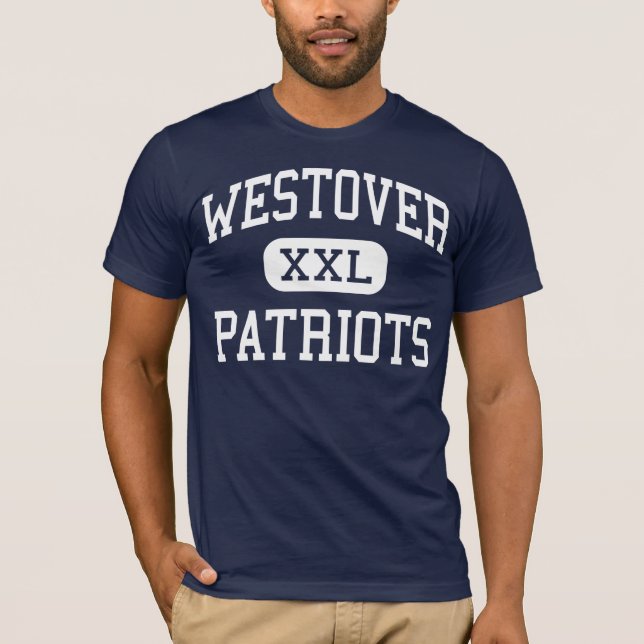 Camiseta Westover - patriotas - segundo grau - Albany (Frente)