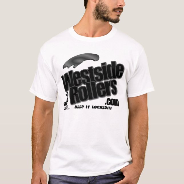 Camiseta Westside Logo2-blck&wht (Frente)