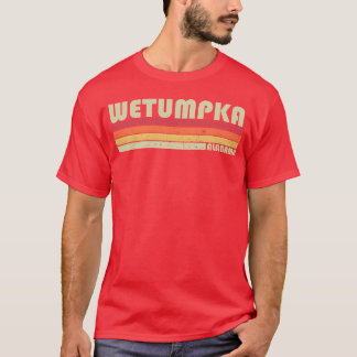 Camiseta Wetumpka Al Alabama City Home Roots 70S 80S family