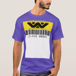 Camiseta Weyland Yutani Asset tag Topo