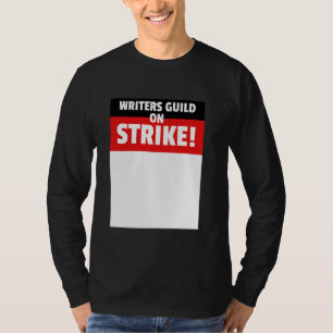Camiseta WGA America Writers Guild On Strike Anti AI Chatbo