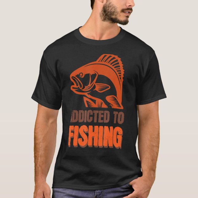 Camiseta Wh Vwol Viciado Na Pesca (Frente)