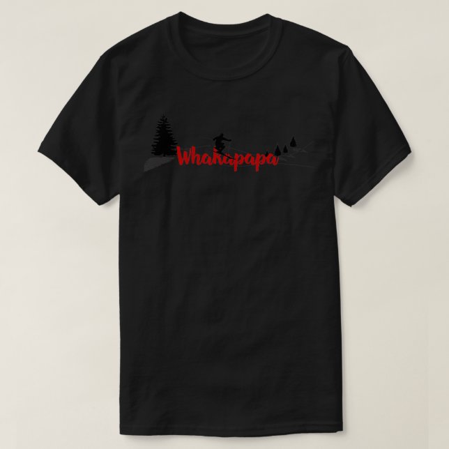 Camiseta Whakapapa Ski Long (Frente do Design)