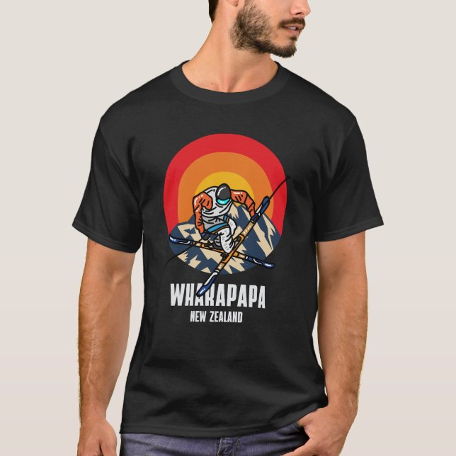 Camiseta Whakapapa Ski Nova Zelândia (Frente)