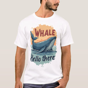 Camiseta Whale Hello Ali