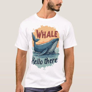 Camiseta Whale Hello Ali