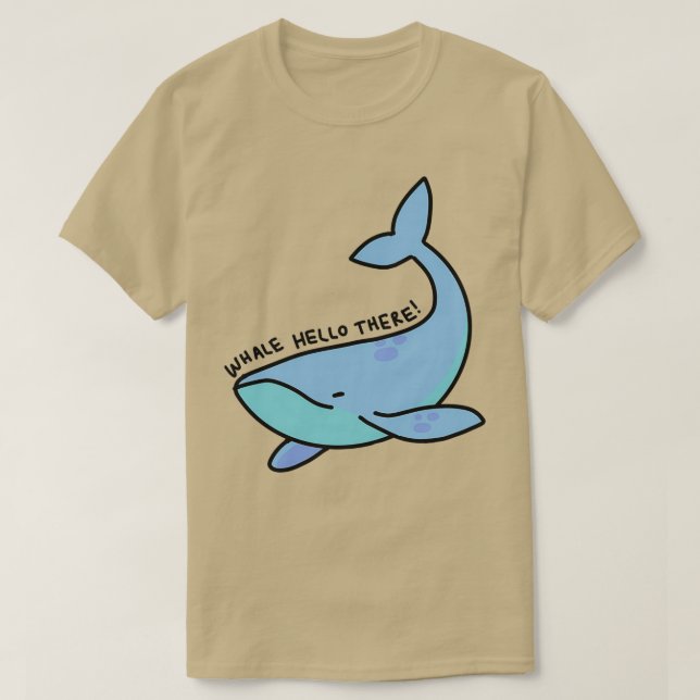 Camiseta Whale Hello Ali 50 (Frente do Design)