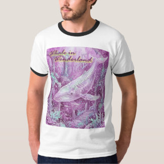 Camiseta Whale in Wonderland Underwater Art