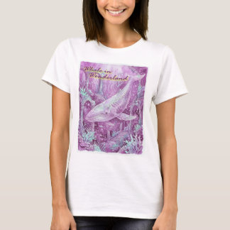 Camiseta Whale in Wonderland Underwater Art