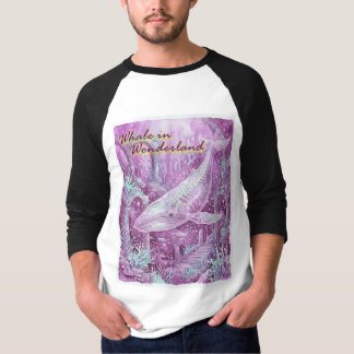 Camiseta Whale in Wonderland Underwater Art