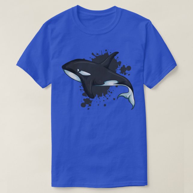 Camiseta Whale Lover Humpback Whale Shark Whale Fan Orca Wh (Frente do Design)