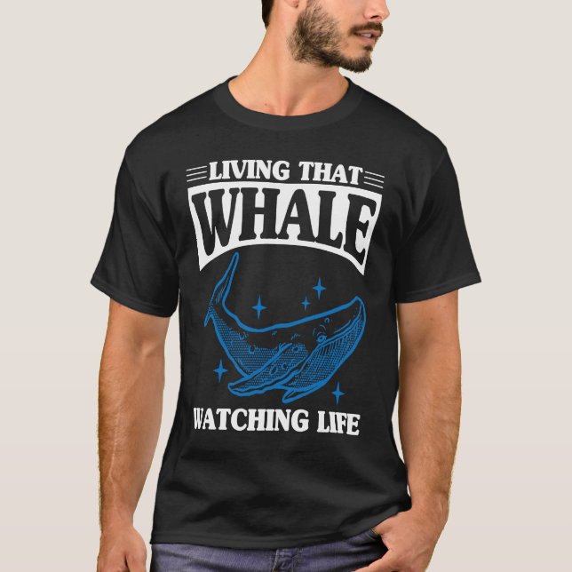 Camiseta Whale Watcher Life (Frente)
