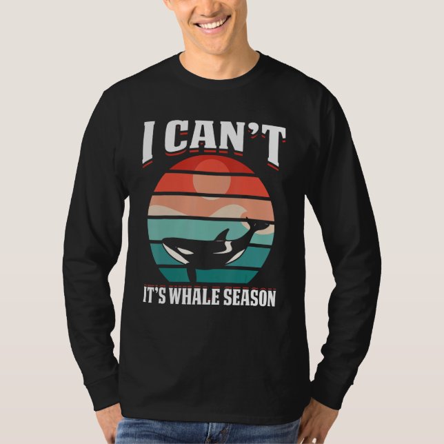 Camiseta Whale Watching For Nature Enthusiast Wildlife  Tou (Frente)